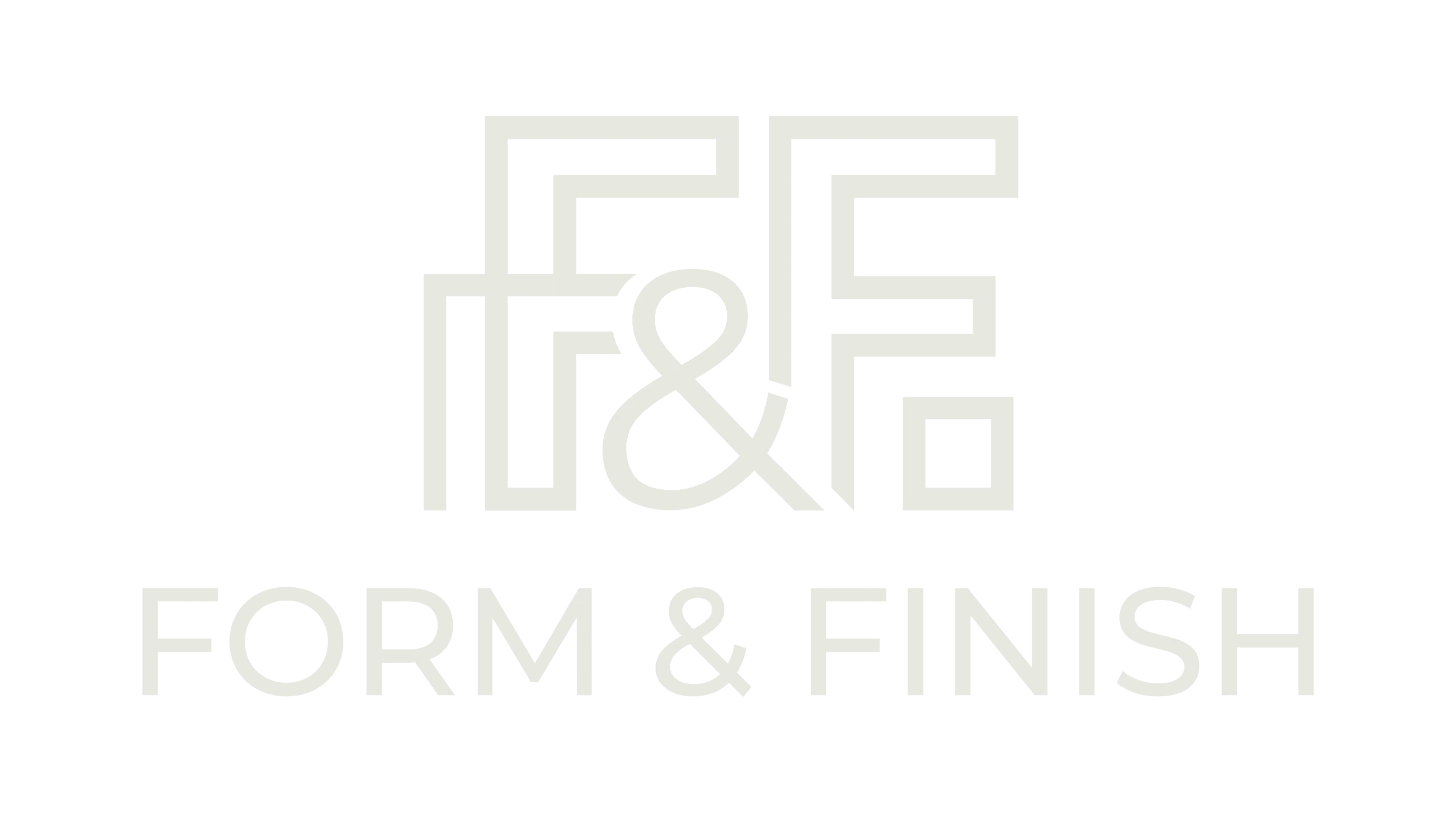 Form & Finish Logo